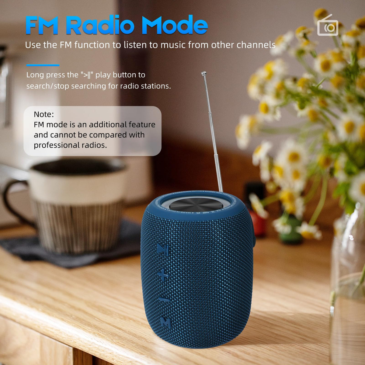 SENXINGYAN FM radio mode for on the go listening