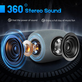 SENXINGYAN speaker LED RGB modes create vivid atmosphere
