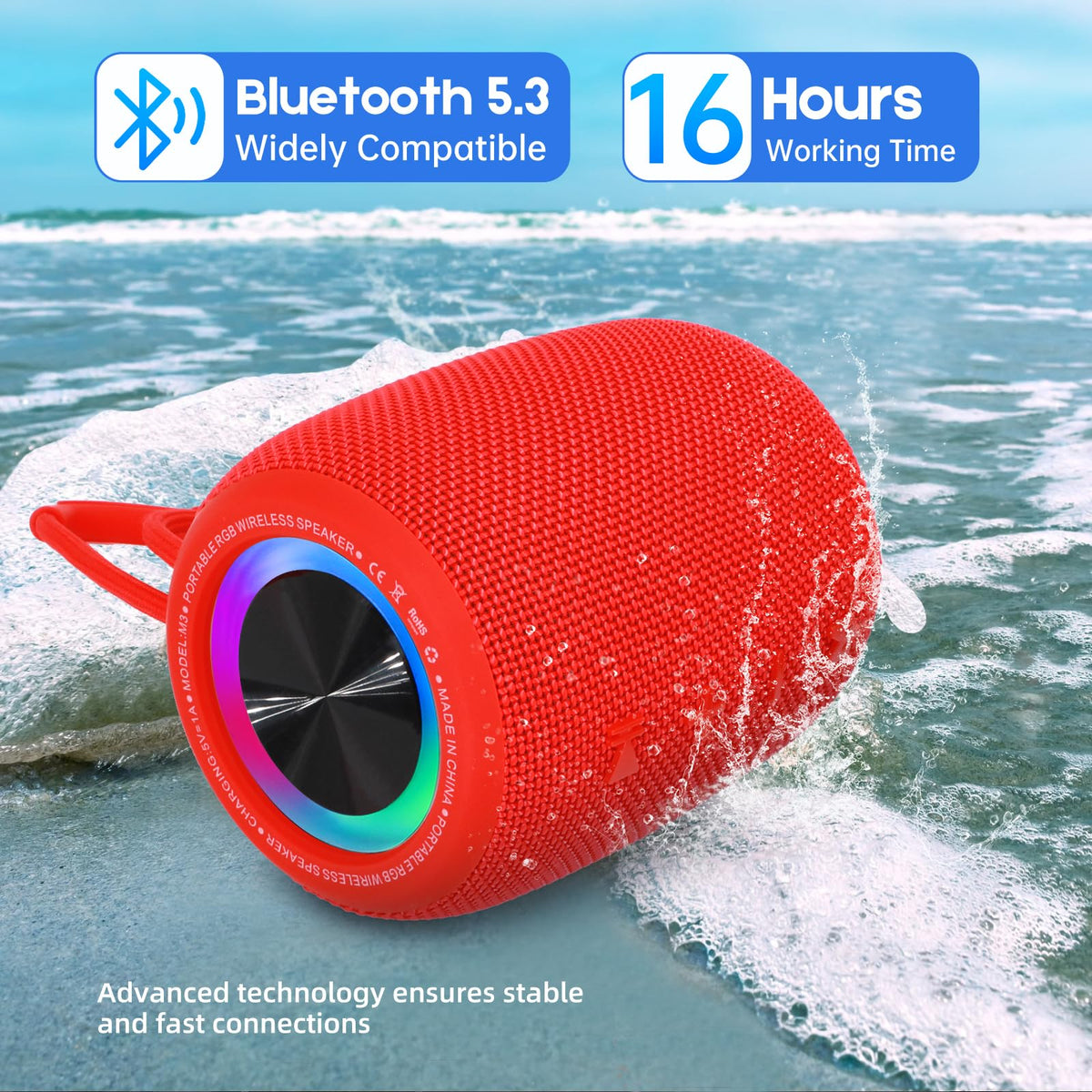 Pair two SENXINGYAN M3 speakers for immersive 360-degree stereo