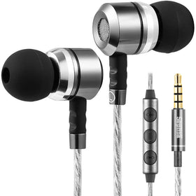 Sephia SP3060VC earbuds offer deep bass for on-the-go listening.