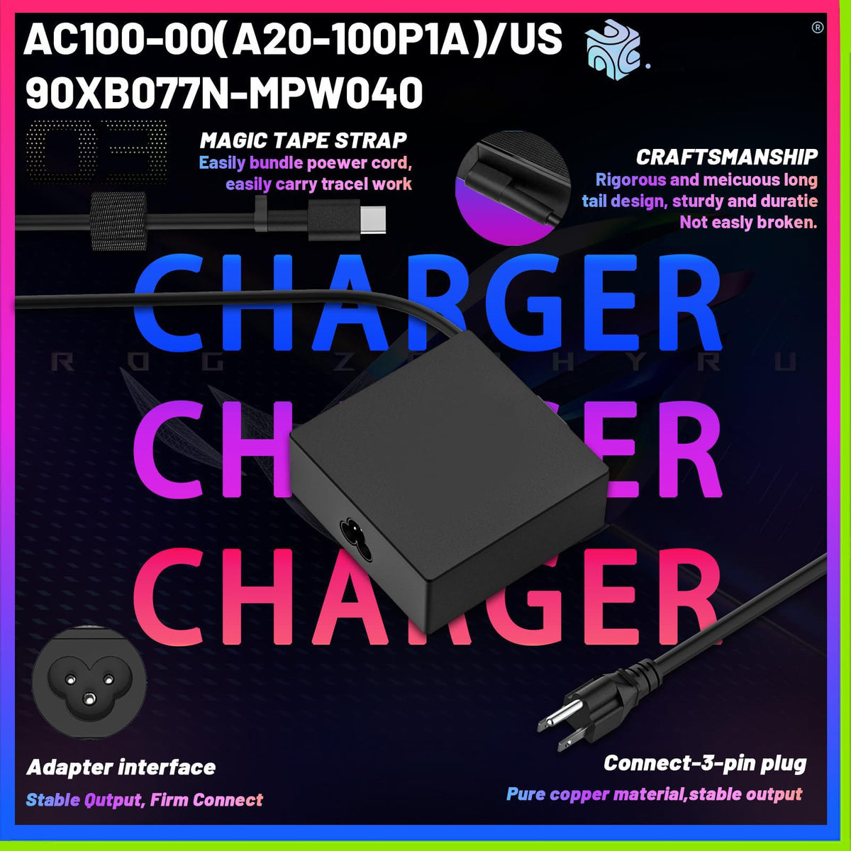 Zenbook 14X powered by Serenoxa 100W USB-C adapter