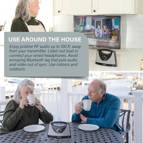 SEREONIC compact design enables easy portability between rooms.