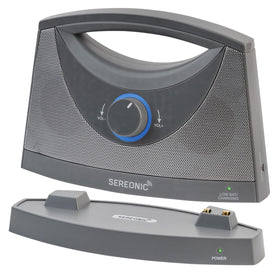 SEREONIC wireless TV speakers base connected to TV for clear near field sound