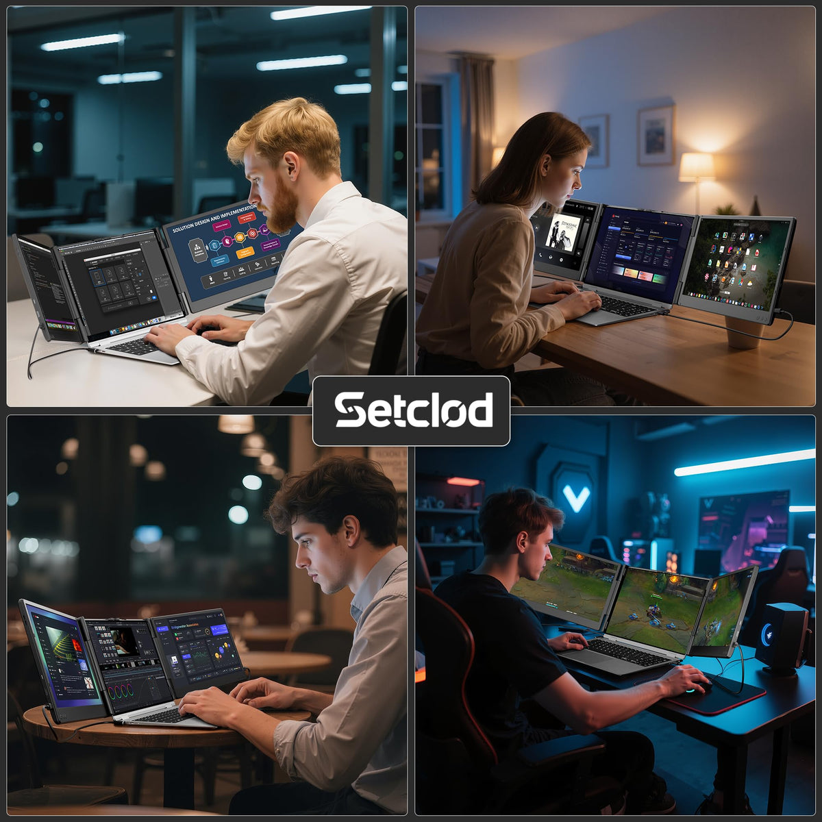 Included cables from Setclod enable effortless plug-and-play power