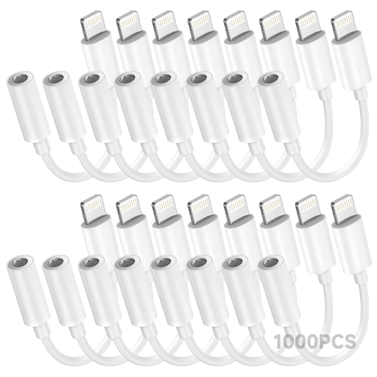 Seulliya Apple MFi Lightning to 3.5mm adapter for high-quality iPhone audio.