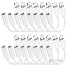 Seulliya Apple MFi Lightning to 3.5mm adapter for high-quality iPhone audio.