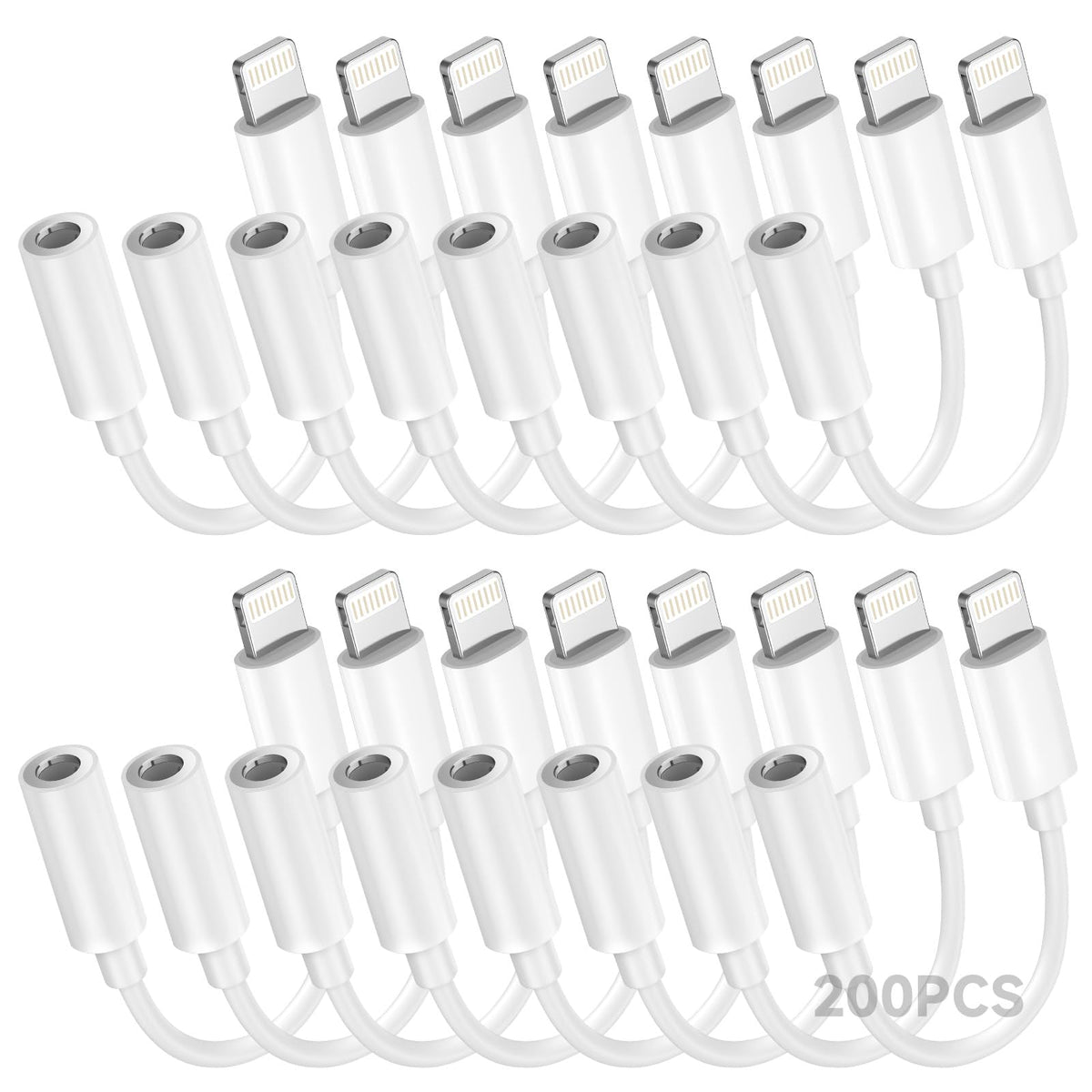 Seulliya lightning to 3.5mm adapter enabling wired listening on iPhone
