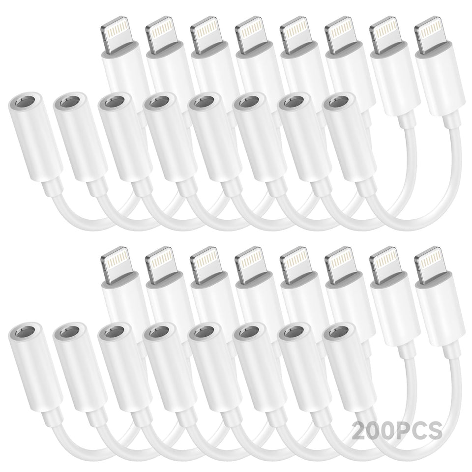 Seulliya lightning to 3.5mm adapter enabling wired listening on iPhone