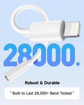 Seulliya portable iPhone dongle for travel fits in bag.