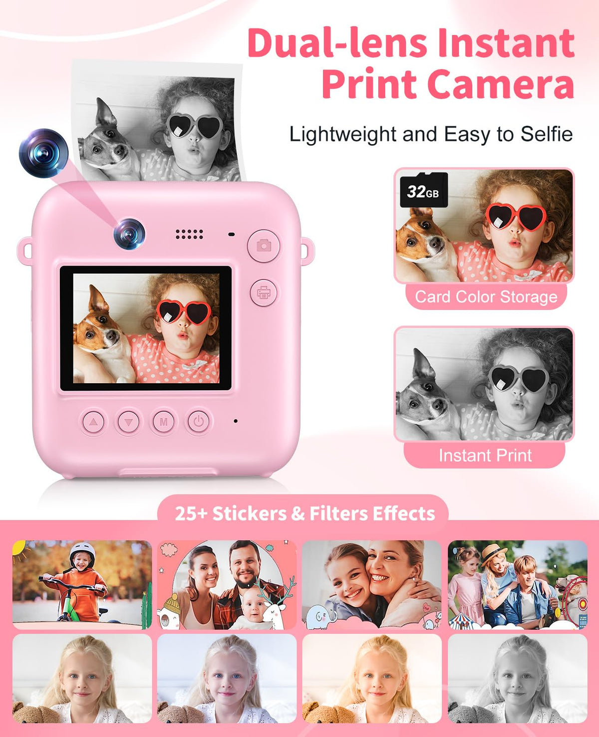Sevenat 2.4-inch screen playback view showing easy review and selection benefit