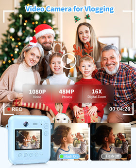 Sevenat 32GB memory card included stores thousands of photos on the go