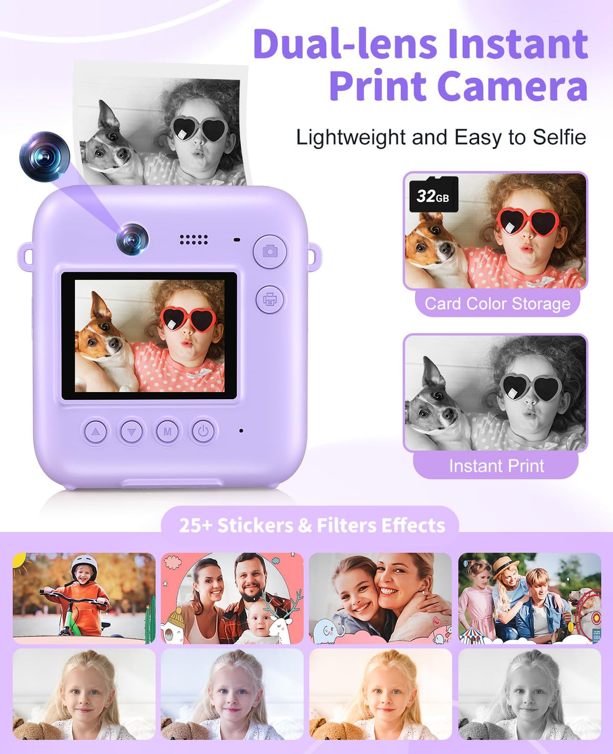 Sevenat kids camera selfie shot ready for fun selfies and memories.