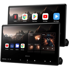 Seventour 15.6-inch 4K headrest monitor with crisp rear-seat viewing