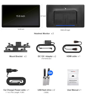 Seventour integrated speakers plus FM/Bluetooth for car audio