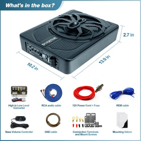 Seventour accepts low and high level inputs for flexible installation.