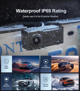 IP69 waterproof shell of Seventour TC-1 withstands rain and dust