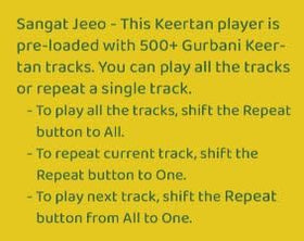 SewaStore.com Keertan Player placed in a home prayer area creating continuous Gurbani ambience