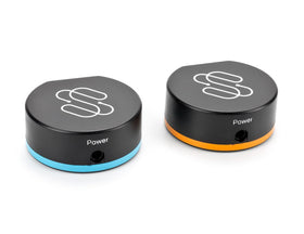 Sewell BlastIR Pro emitter placed over device IR receiver for precise control