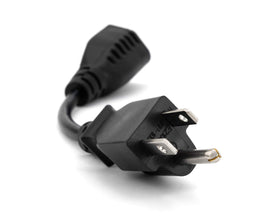 Sewell gold-plated connectors with NEMA 5-15 for reliable connections.