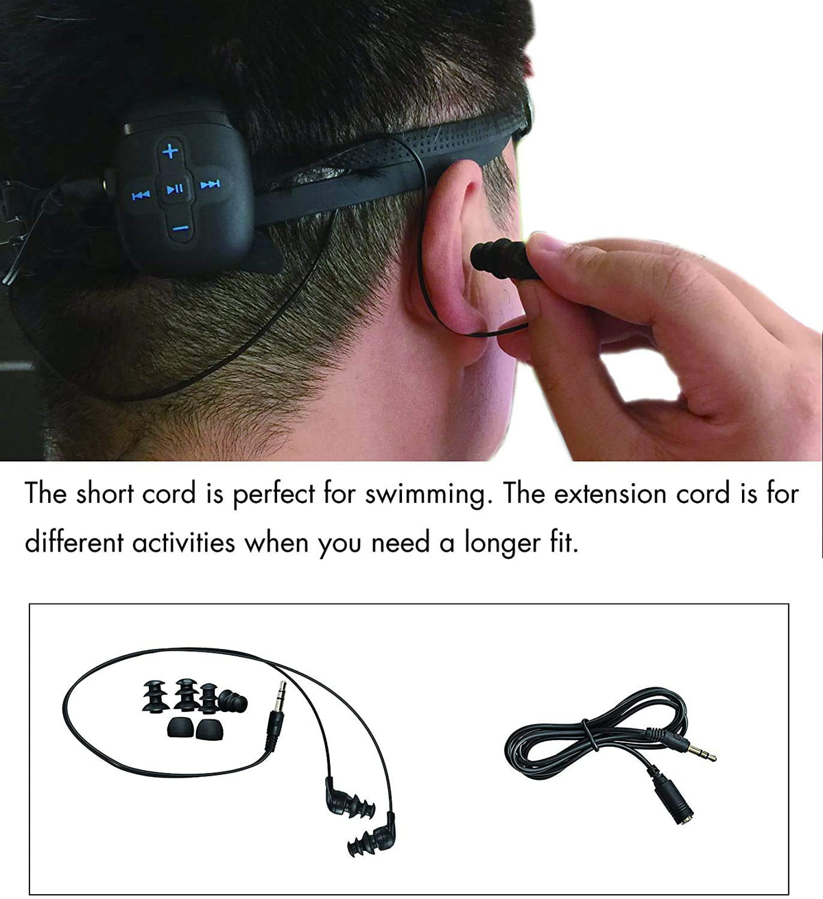 SEWOBYE underwater use during laps, reliable audio in the pool