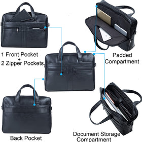 seyfocnia interior compartments layout with nine pockets for tidy device and accessory storage