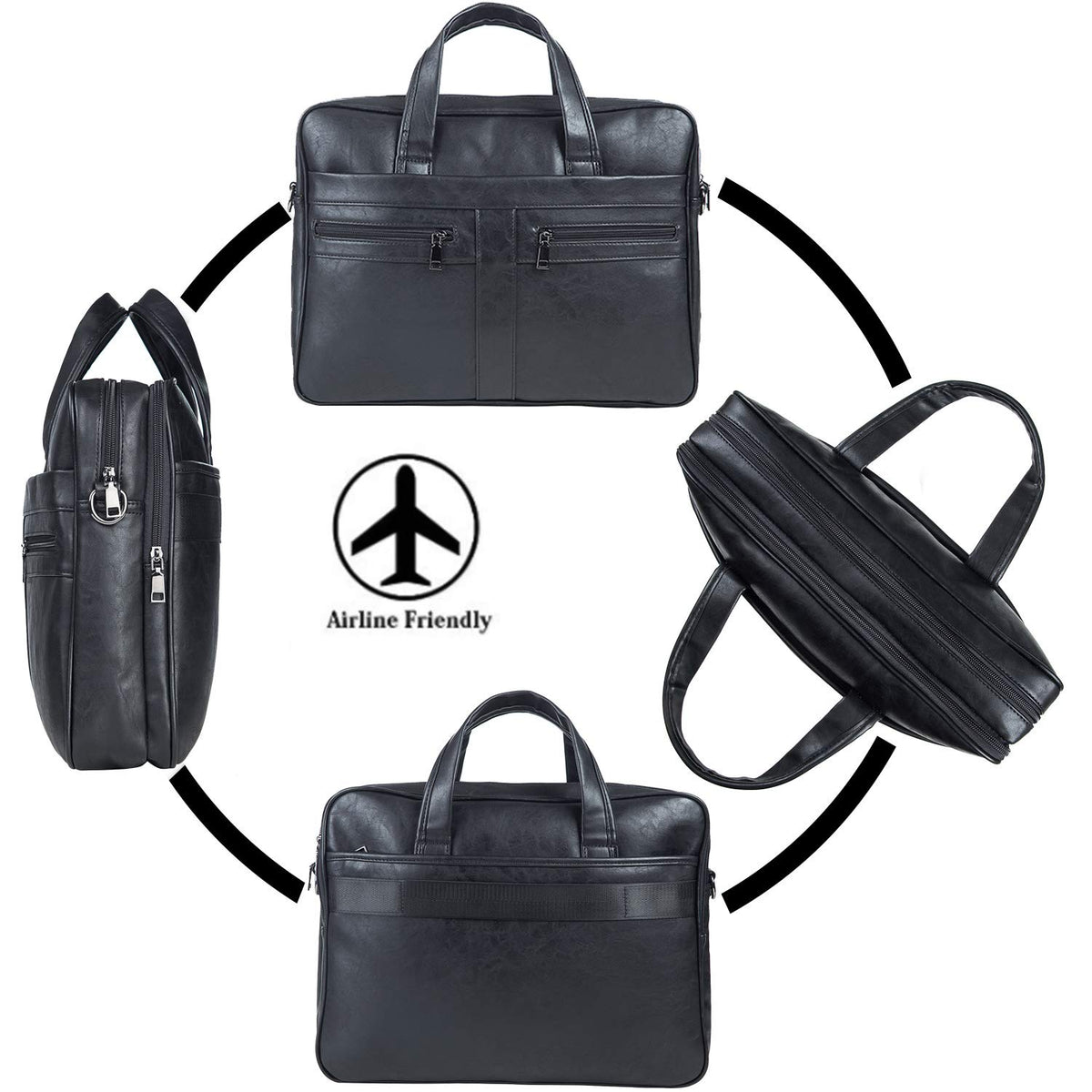 seyfocnia luggage sleeve secured on suitcase handle enables hands-free travel convenience
