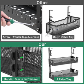 SEYHAKI multi-model-design trays adapt to your setup with easy reconfiguration