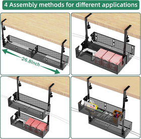 SEYHAKI screw-free installation tray keeps mounting simple and adjustable