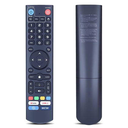 SEYUN backlit remote enhances visibility in dim rooms for vSeeBox devices at night.
