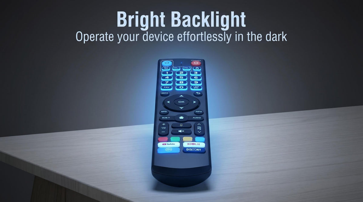 SEYUN long-range remote maintains a stable connection across a living room.