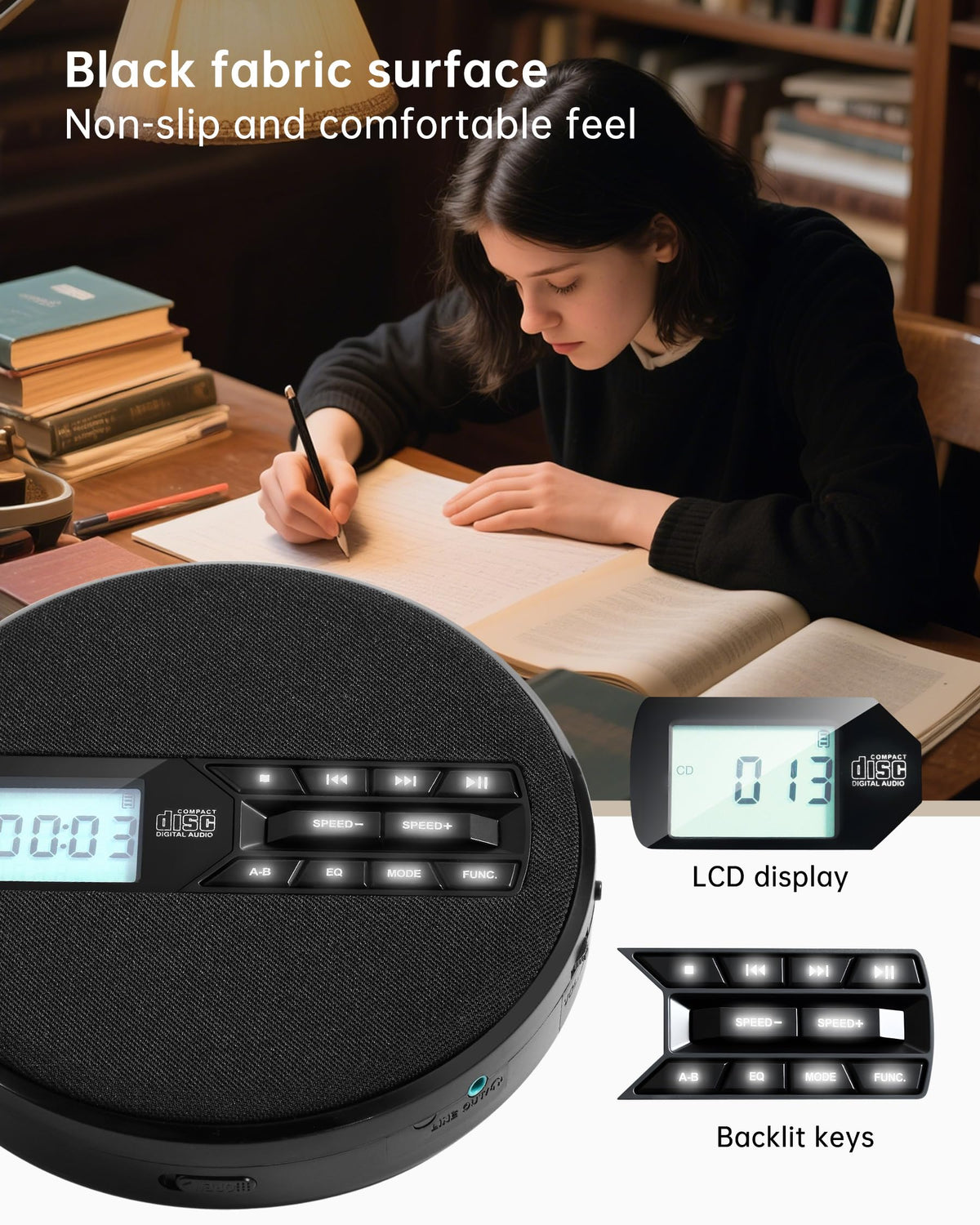 SFOOEOJ used with books and notes for language learning or audiobook study