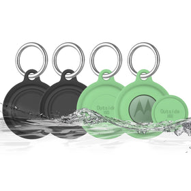 SGHLDE Moto Tag cover waterproof case shields against dust and water while keeping tag accessible.