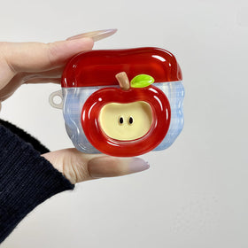 Soft silicone surface cushions AirPods Pro against scratches and minor bumps