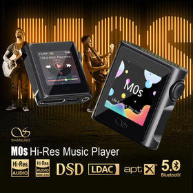 SHANLING M0s 1.54 inch display enables quick navigation and track selection