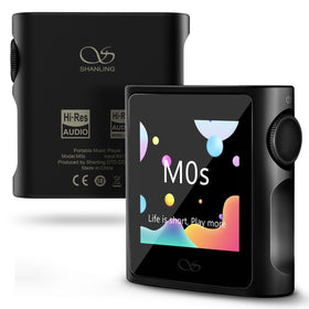 SHANLING M0s HD MP3 player for travel listening.