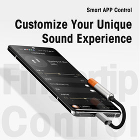 SHANLING UA MINI plugged into smartphone, improves mobile music fidelity on the go