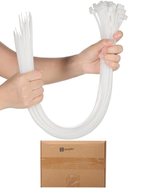 Shappy zip ties for garage and workshop organization and securing cords