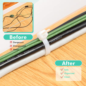 Shappy zip tie securing an awning edge for quick weatherproof fastening