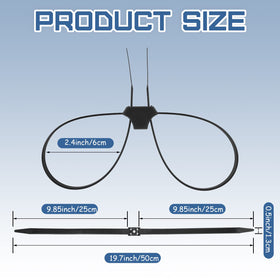shappy close up of locking head showing dual clamp design for reliable secure hold