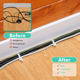Shappy zip ties 30-inch for garden and awning projects.