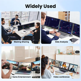Sharanix compatibility with 13–17 inch laptops broadens use.