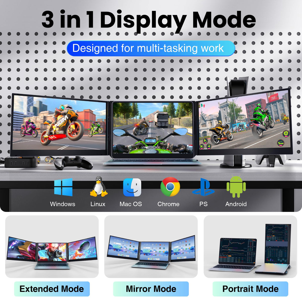 Sharanix complete accessories kit enables instant setup.