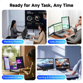 Sharanix plug-and-play kit connects quickly without drivers.