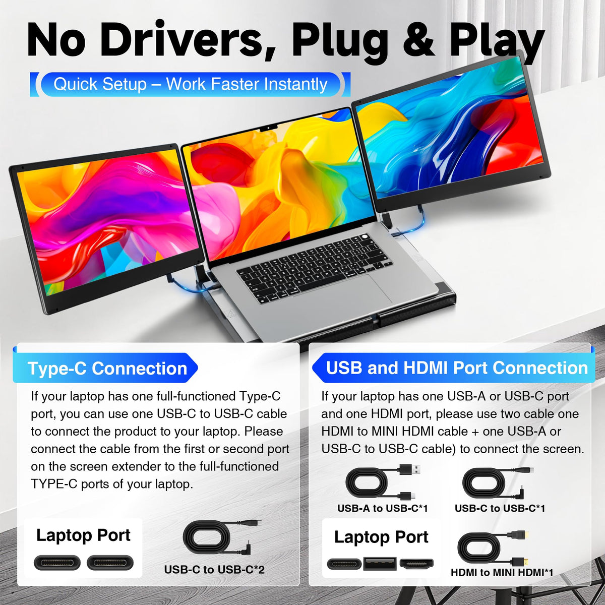 Sharanix universal compatibility with Windows and Chrome OS devices.