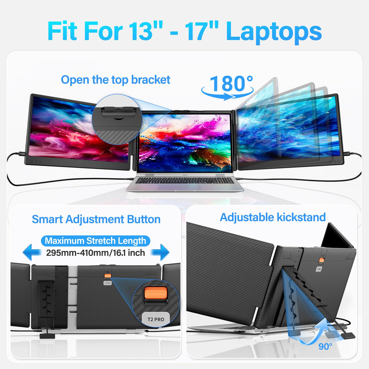 Sharanix USB-C and HDMI plug and play compatibility for quick connections