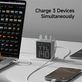 SHARGE Pixel 140 Charger compact design ideal for travel.