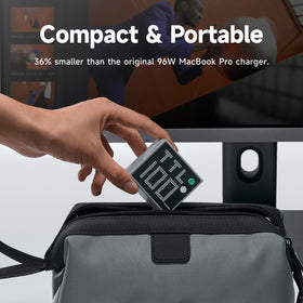 SHARGE Pixel 100 GaN technology powers compact, efficient charging.