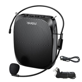 SHIDU SD-258 front view showing speaker and clear projection benefit