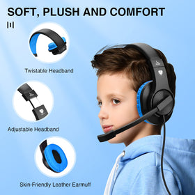 ShinePick earcup close-up showing soft padding for long-wear comfort