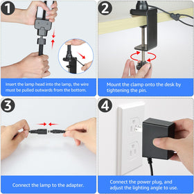 ShineTech auto-off timer feature helps save energy after use.